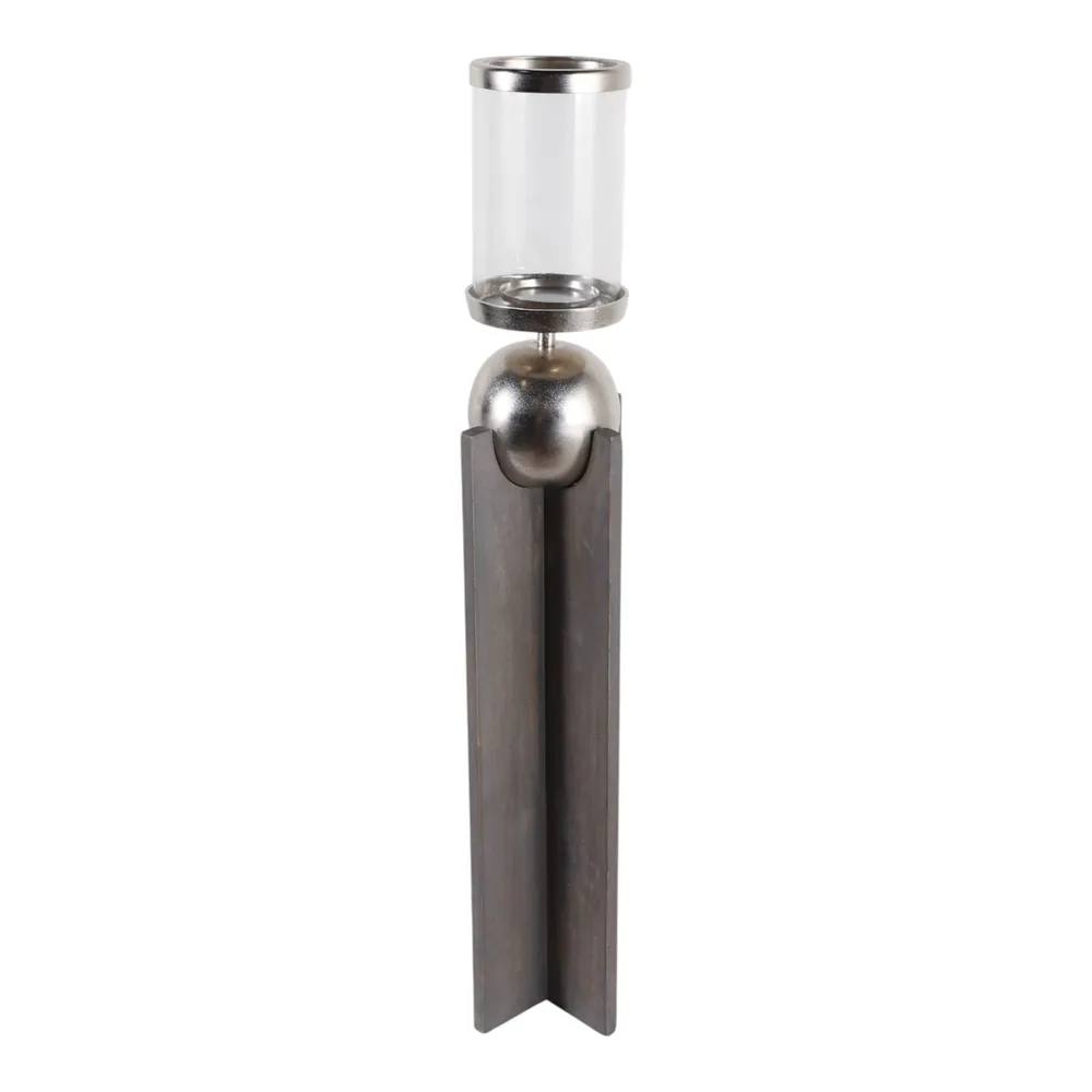 HOLDENSHAW GRAY CANDLE HOLDER 36 (IN)