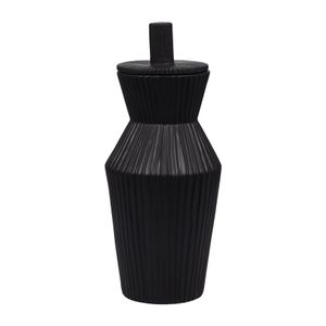 WRENTON BLACK VASE 20 (IN) 4
