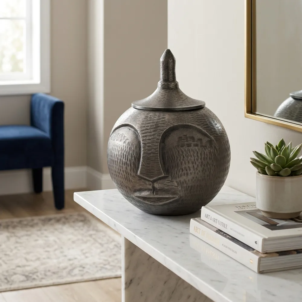 LANEPARK GRAY JAR 13 (IN)