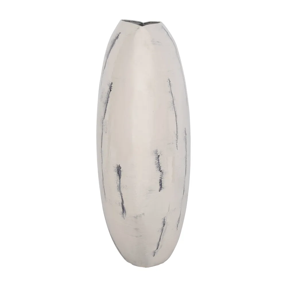 GORTONHAM WHITE VASE 33 (IN)