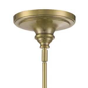 Emma 14'' Wide 1-Light Pendant - Antique Brass 3