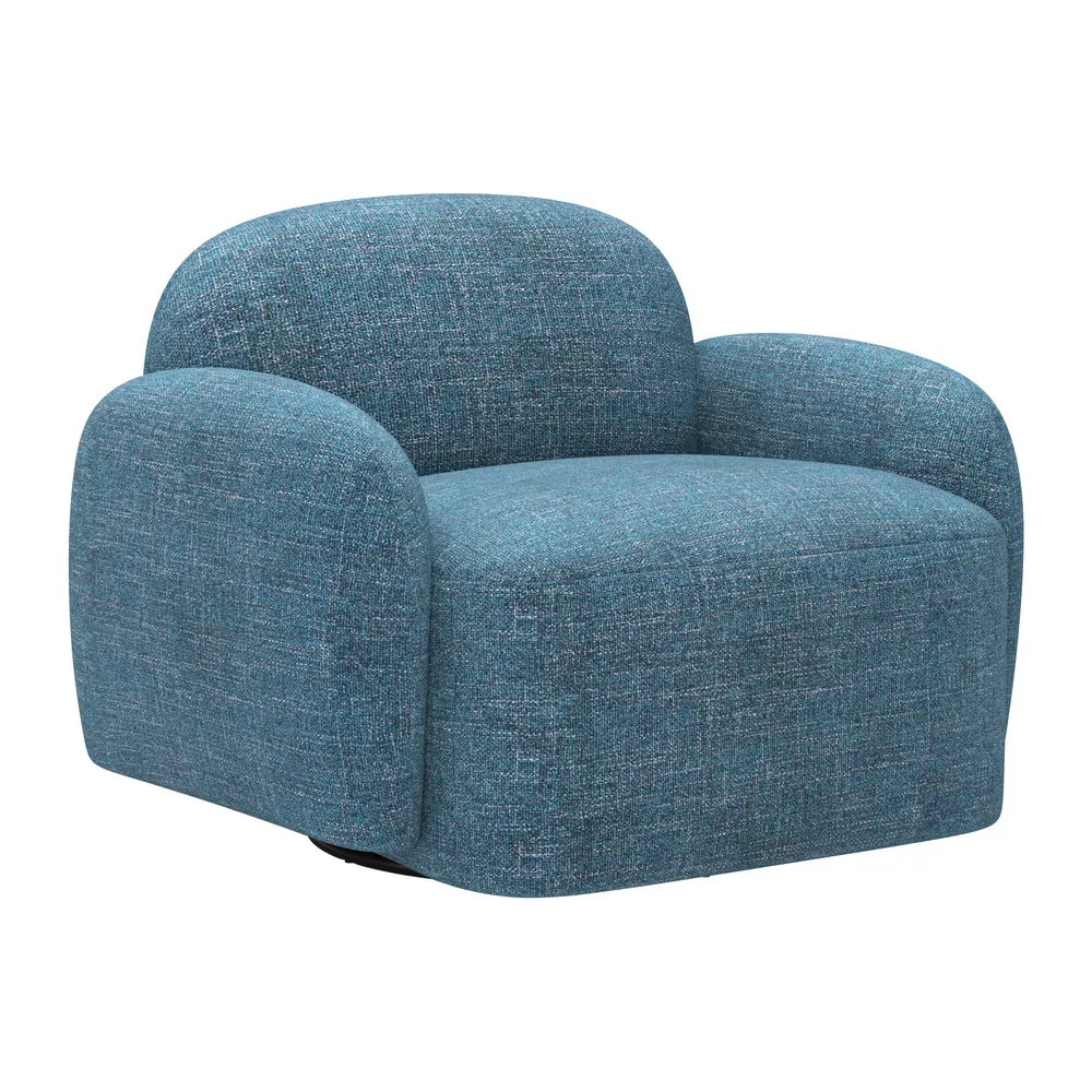 Cleo Swivel Chair Blue