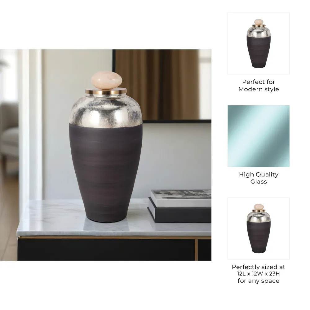 HAMLINRIDGE GRAY JAR 23 (IN)