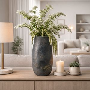 KNOXWOOD GRAY VASE 15 (IN) 2