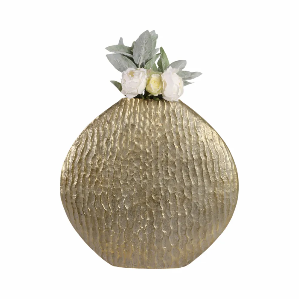 DUNBARFIELD GOLD VASE 22 (IN)