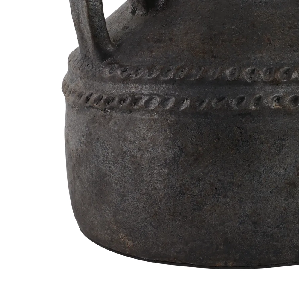NOELWIND BLACK VASE 12 (IN)