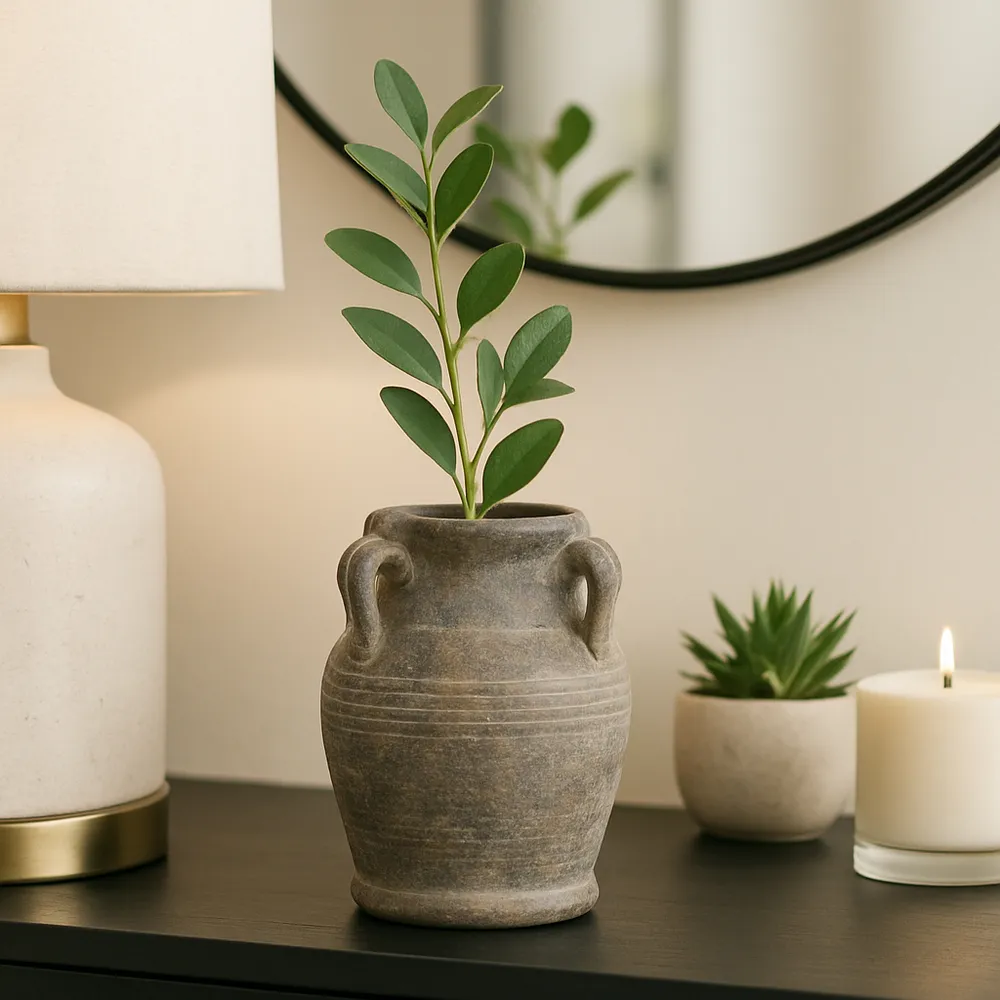 COHENWAY BROWN VASE 8 (IN)
