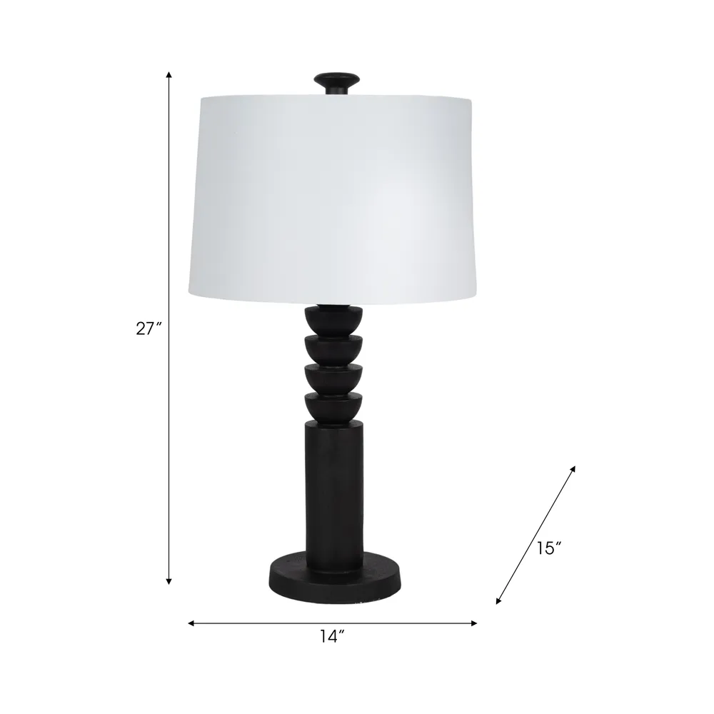 FALTONWIND BLACK LAMP 27 (IN)