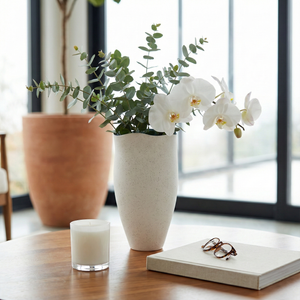 KELSEYLAND WHITE VASE 15 (IN) 11