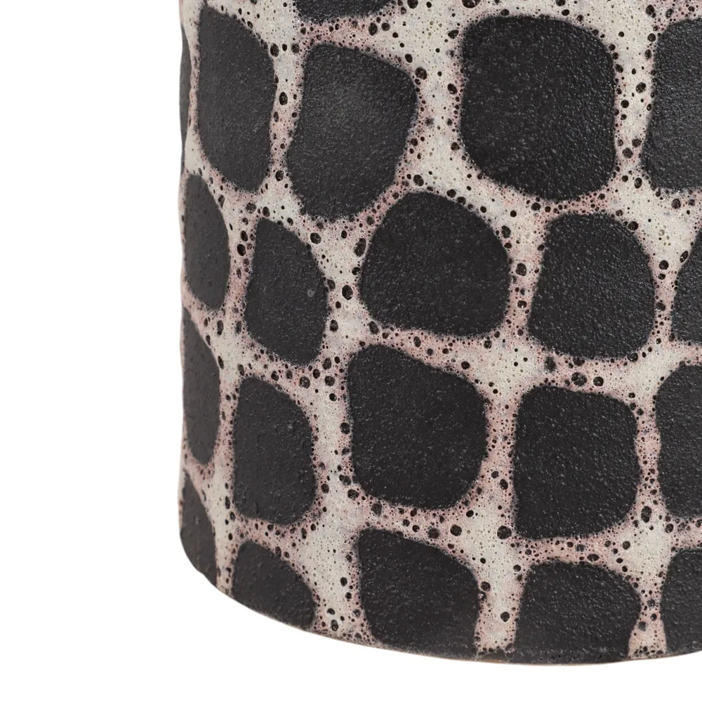GAINES BLACK VASE 30 (IN)