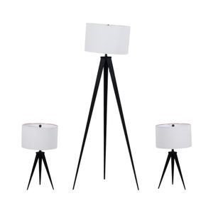DASHPARK SET OF 3 BLACK LAMPS 60 (IN) 5