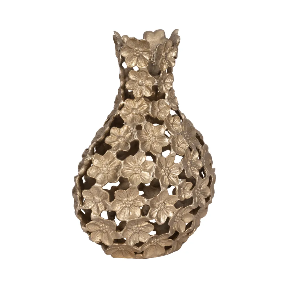 LYNNFORD GOLD VASE 15 (IN)