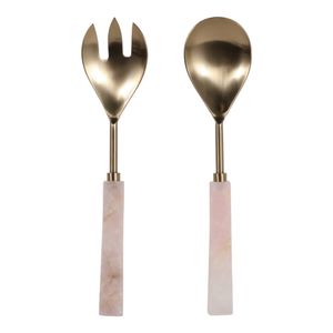 FRAZERGATE SET OF 2 GOLD SERVEWARE 1 (IN) 1
