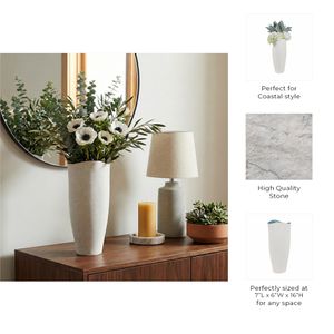 KELSEYLAND WHITE VASE 16 (IN) 10