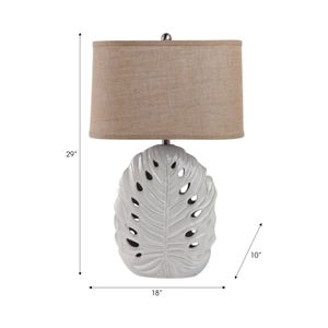 DRAPERBURN WHITE LAMP 29 (IN) 8
