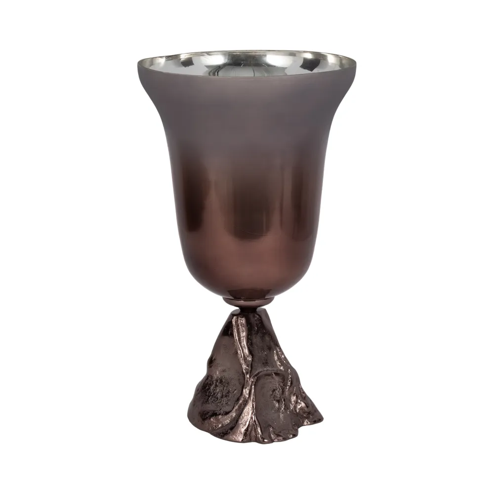 EVANDERCLIFF BRONZE GLASS VASE 18 (IN)