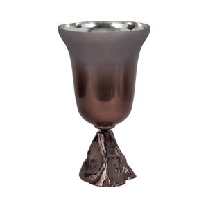EVANDERCLIFF BRONZE GLASS VASE 18 (IN) 4