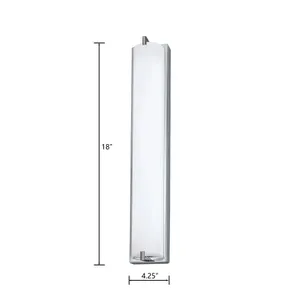Alto 18'' High Integrated LED Sconce - Chrome 2