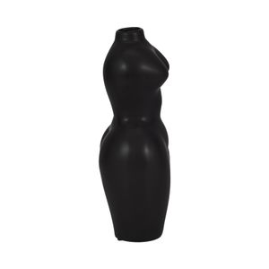HAMDENHAM BLACK VASE 12 (IN) 4