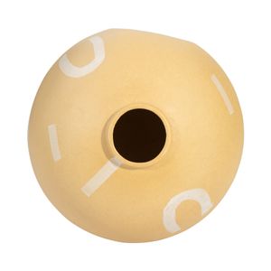 TIPTONTON YELLOW VASE 9 (IN) 8