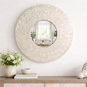 HALDENWAY IVORY MIRROR 27 (IN) 12