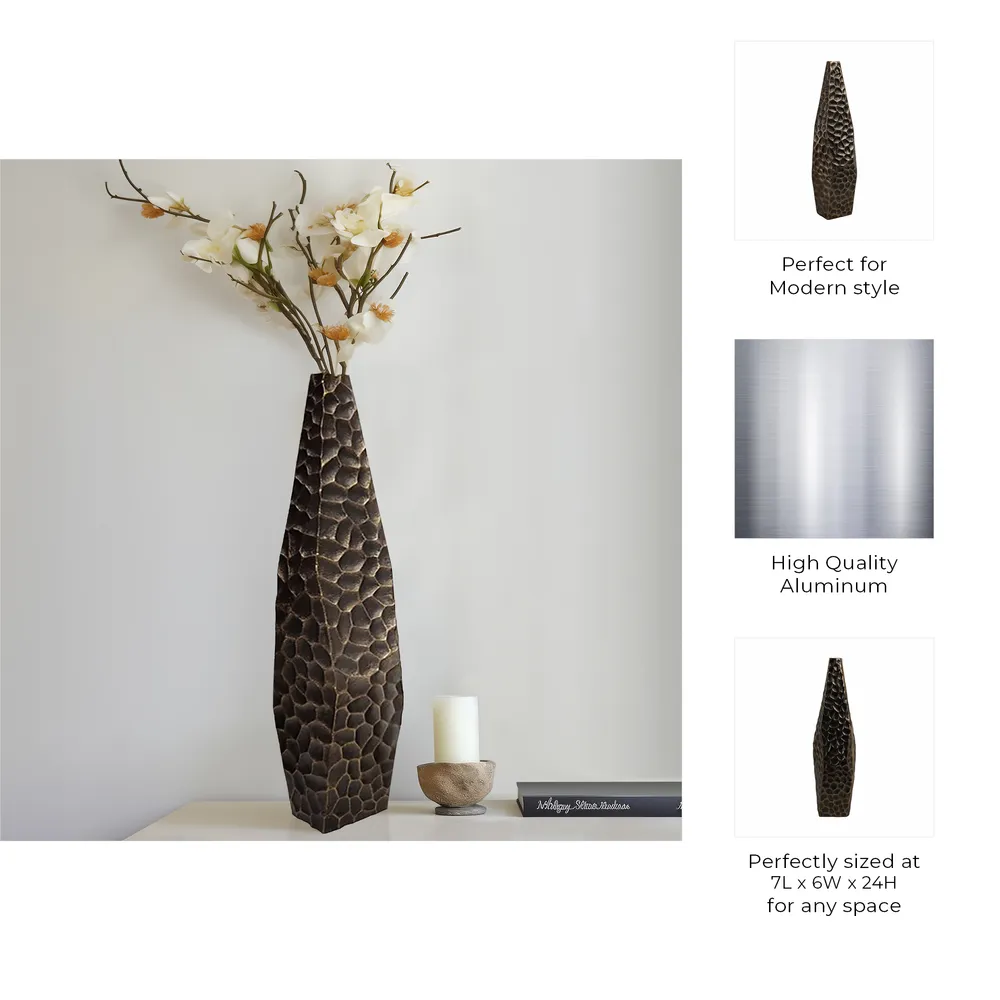 CRANEHAM BRONZE VASE 24 (IN)