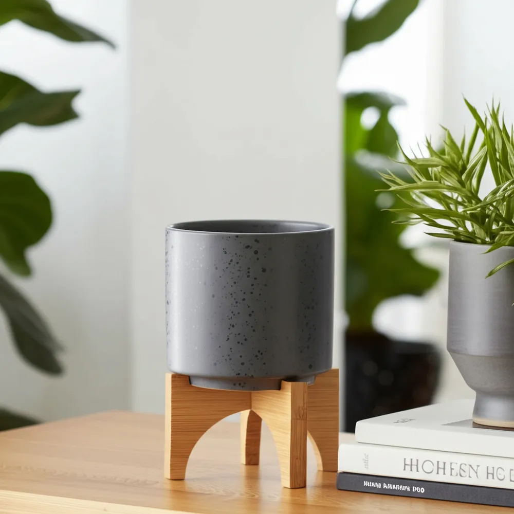 NORMAHAVEN GRAY PLANTER 7 (IN)