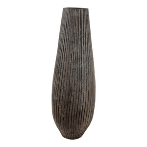 BRAMFORD BLACK VASE 39 (IN) 4