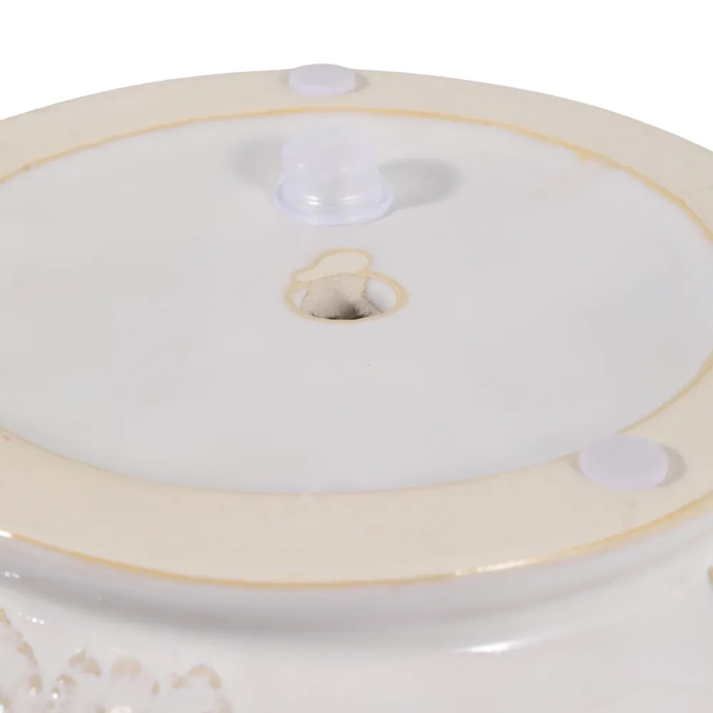 CLAYBROOK SET OF 3 IVORY PLANTER 9 (IN)