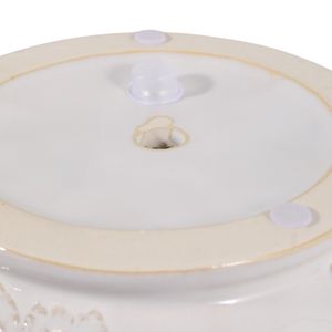 CLAYBROOK SET OF 3 IVORY PLANTER 9 (IN) 9