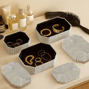 ORIONDALE SET OF 3 WHITE BOXES 4 (IN) 12