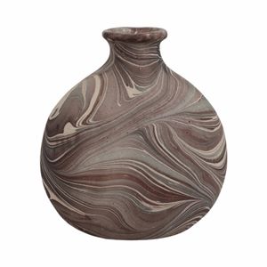 GRANGERSTONE BROWN VASE 14 (IN) 5