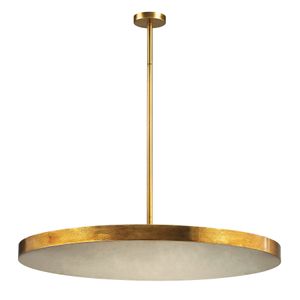 Laigne 36'' Wide 4-Light Pendant - Gold Leaf 1