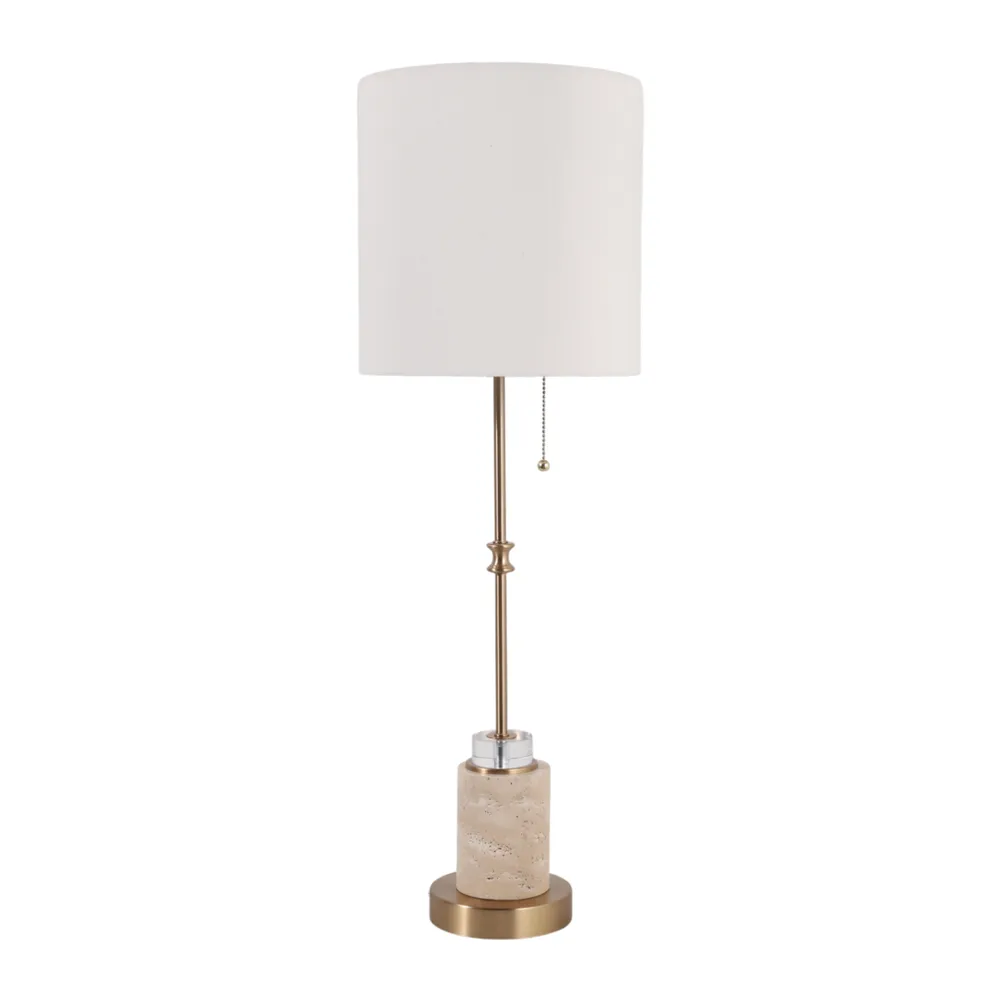 JENSENSTONE IVORY LAMP 33 (IN)