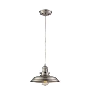 Biern 11'' Wide 1-Light Mini Pendant - Pewter 1