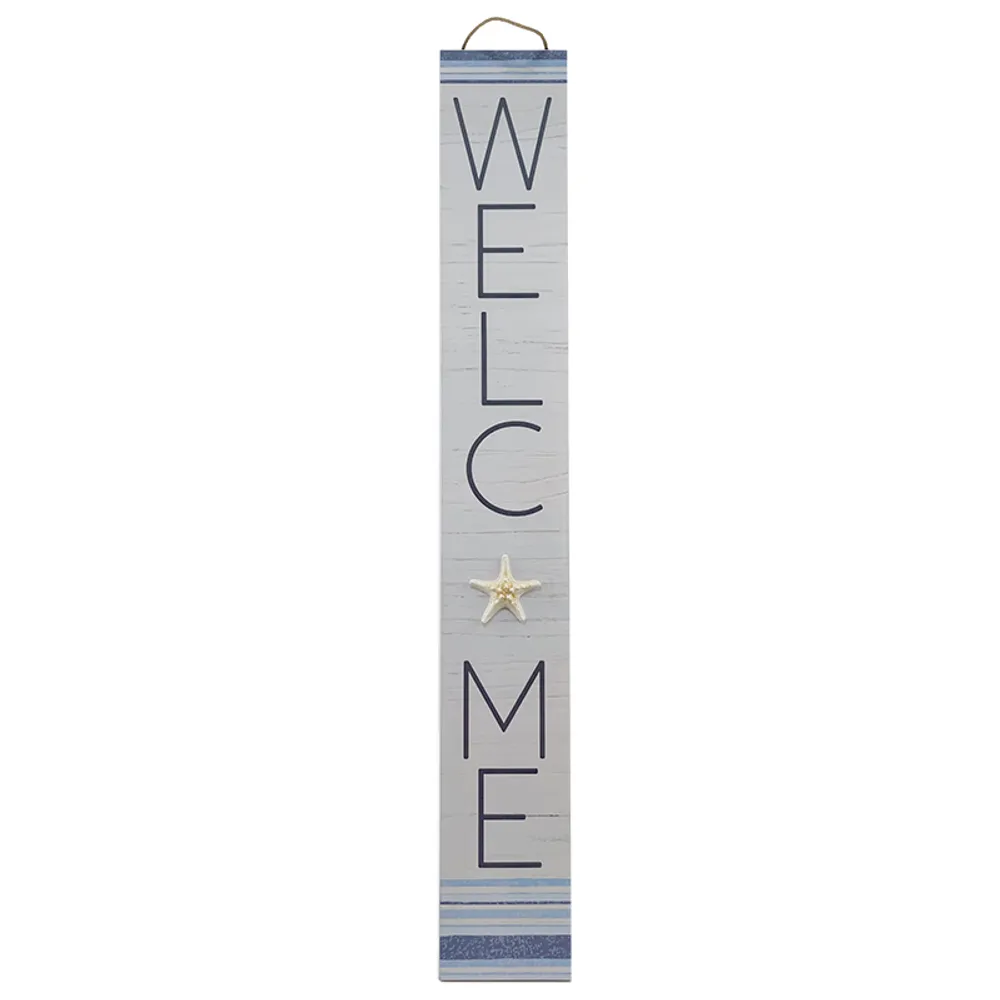 42" WELCOME STARFISH SIGN