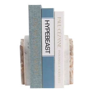 HELENAHAM SET OF 2 TAN BOOKENDS 7 (IN) 3