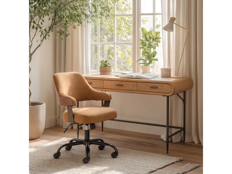 Bakersfield Office Chair Brown 2
