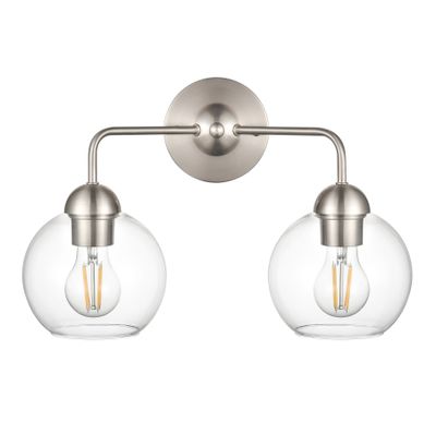 Astoria 15.75″ Wide 2-Light Vanity Light - Brushed Nickel