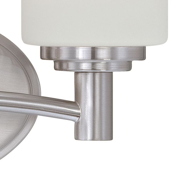 Pittman 12'' Wide 2-Light Vanity Light - Brushed Nickel