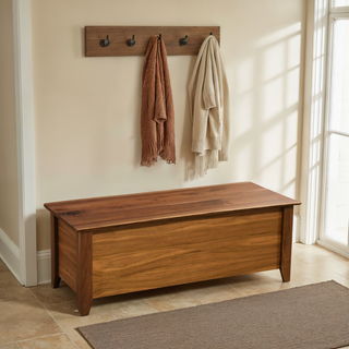 Heartland Walnut Blanket Chest