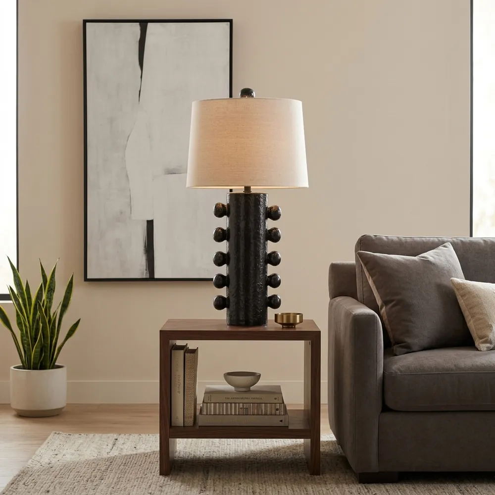 ENOCHTON BLACK LAMP 31 (IN)
