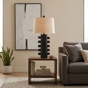 ENOCHTON BLACK LAMP 31 (IN) 2