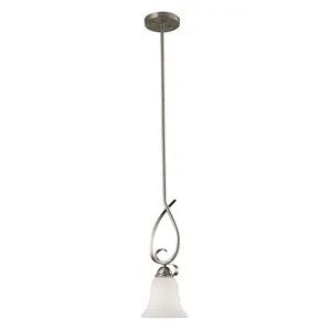 Brighton 6'' Wide 1-Light Mini Pendant - Brushed Nickel 1