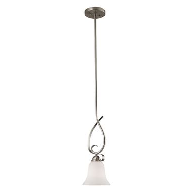 Brighton 6'' Wide 1-Light Mini Pendant - Brushed Nickel