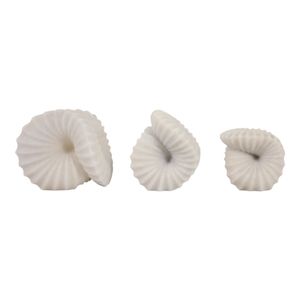 COLEMILL SET OF 3 WHITE DECOR 6 (IN) 6