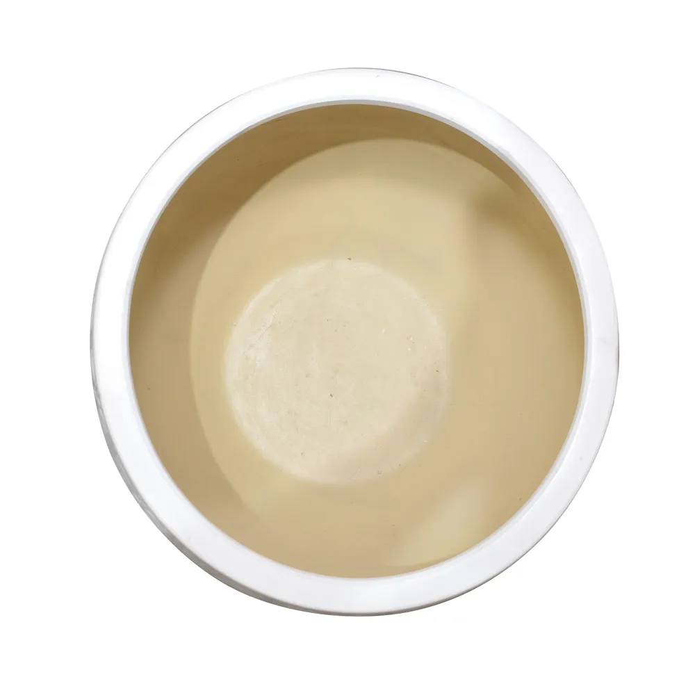 GUNNBROOK SET OF 3 WHITE PLANTER 11 (IN)