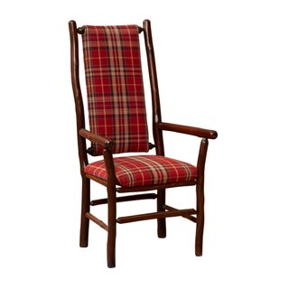Hickory High Back Upholstered Back Arm Chair - 
Customer's Own Material