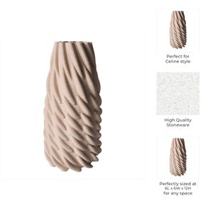 WOODSONVIEW PINK VASE 12 (IN) 8