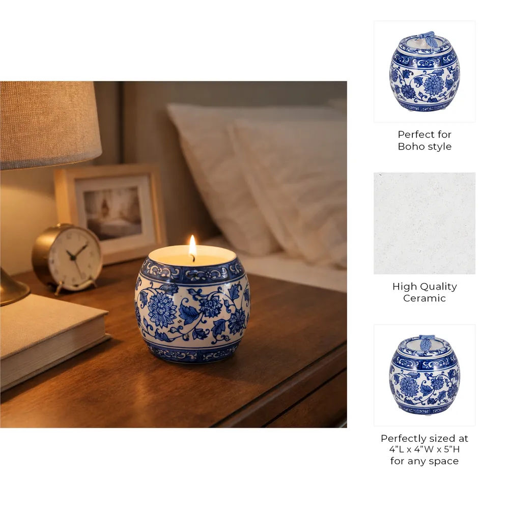 STORMLAND BLUE CANDLE 5 (IN)